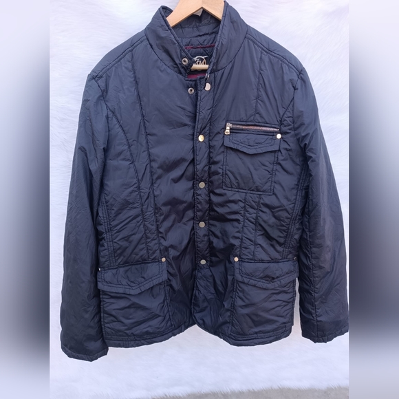 Zara Man Quilted Jacket - Picture 8 of 11